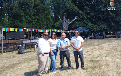 Alcalde Valdivia y concejales de Panguipulli disfrutaron de la Trilla a Yegua Suelta 2025