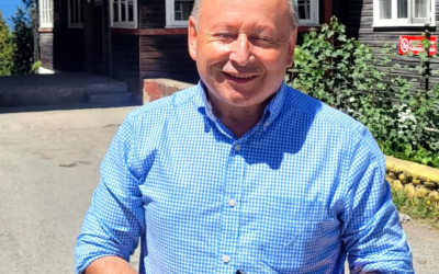 Alcalde Valdivia visitó a algunos pacientes enfermos del Hospital de Panguipulli