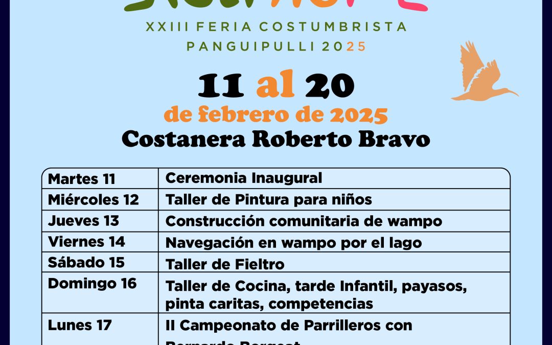 Talleres gratuitos en la Feria Hua Hum 2025 