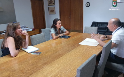 Alcalde Valdivia y Directora Nacional de Arquitectura del MOP coordinan pasos clave para la ejecución del nuevo Edificio Consistorial