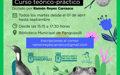 Aprende sobre la naturaleza de Chile en la Biblioteca de Panguipulli