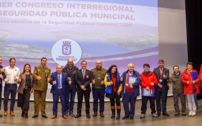 Así fue el Congreso Interregional de Seguridad Pública Municipal en Panguipulli