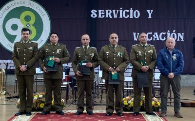 Emotiva conmemoración en el marco del Día del Carabinero en Panguipulli