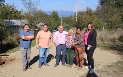 Alcalde Valdivia encabeza mejoras viales para sectores rurales con foco en inclusión