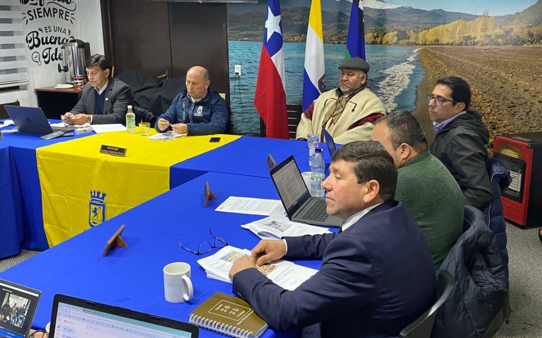 Asociación Indígena Rafael Antimilla expuso sus inquietudes ante el Concejo Municipal en Coñaripe