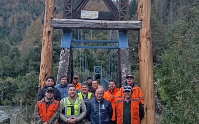 Luego de tres años, alcalde Valdivia reactiva obras abandonadas de pasarela de Charlín