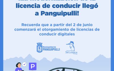 ¡La modernización de la licencia de conducir llegó a Panguipulli!