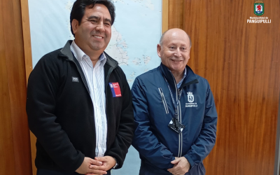 Director Nacional de Obras Portuarias y Alcalde Valdivia confirman que licitación de ejecución de la Costanera de Choshuenco está priorizada para el 2026