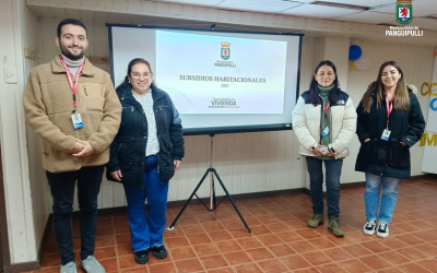 Vivienda y educación se unen: municipio realiza exitosas charlas informativas en CEIA Panguipulli