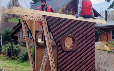 Municipalidad de Panguipulli renueva garitas rurales con enfoque turístico y digno