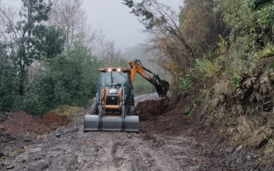 Departamento de Caminos realizó trabajos en la localidad de Punahue – Bágaro