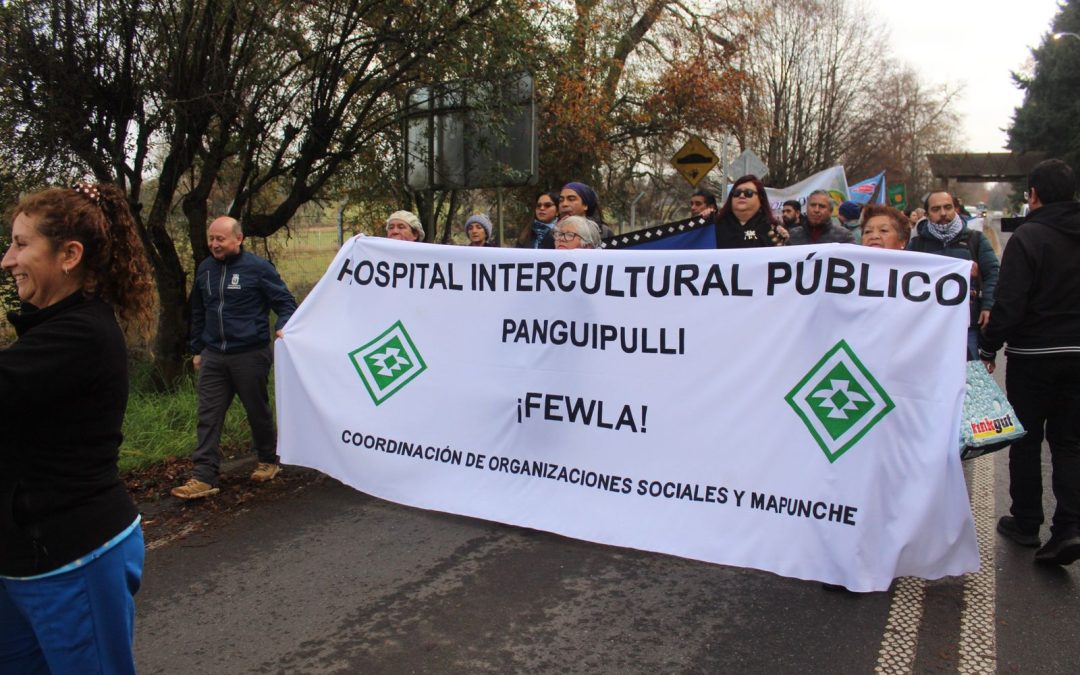 “Panguipulli exige salud digna”: alcalde Valdivia, autoridades y comunidad alzan la voz por el futuro Hospital Intercultural Público