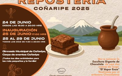 Vive la IV Fiesta del Chocolate y Repostería Coñaripe 2025