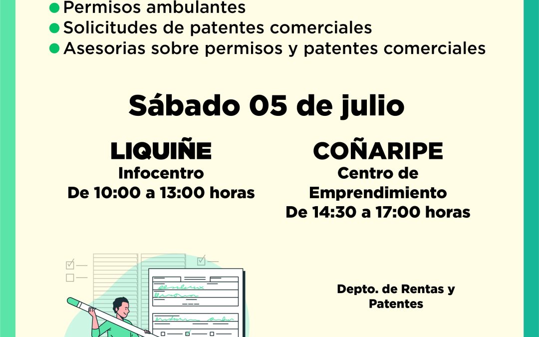 Atención en Terreno: Oficina de Rentas y Patentes se traslada a Liquiñe, Coñaripe y Neltume