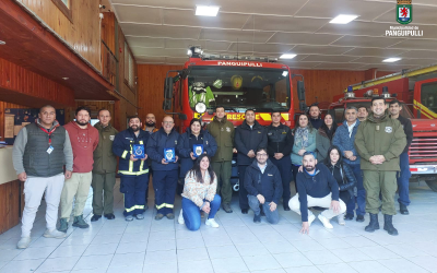 Exitoso cierre de la capacitación sobre Sistema de Comando de Incidentes (SCI) en Panguipulli
