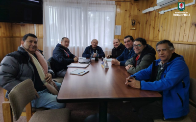 Municipio y ANFA Panguipulli sostuvieron excelente reunión de coordinación