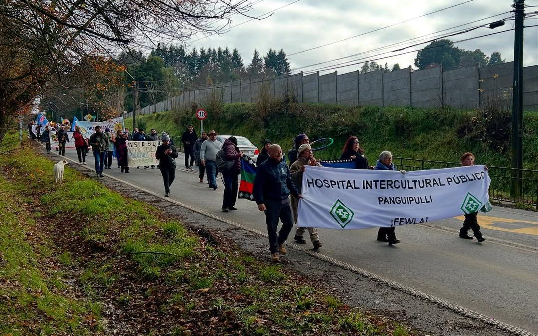 La comunidad se moviliza por el Hospital Intercultural Público de Panguipulli
