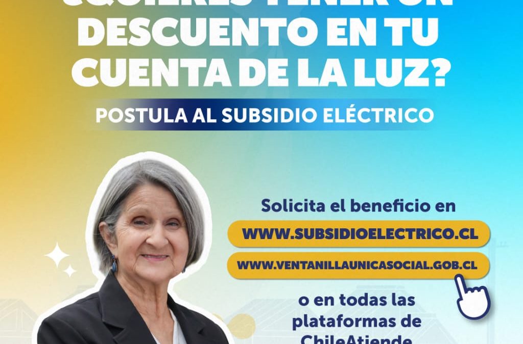 ¿Quieres pagar menos en tu cuenta de la luz? Postula al Subsidio Eléctrico