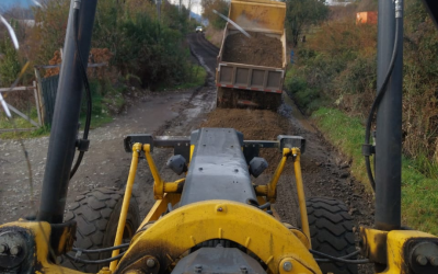 Municipalidad de Panguipulli responde a vecinos con mejoras en calle Roble Huacho