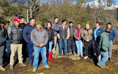 Proyecto de riego de INDAP en Lago Neltume avanza a segunda etapa con más apoyo