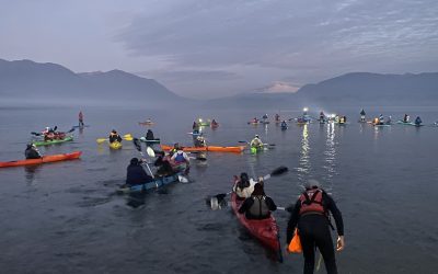 Travesía Náutica Nocturna hizo vivir una noche mágica sobre el Lago Panguipulli