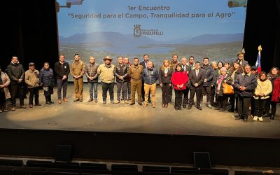 Municipalidad impulsó diálogo sobre seguridad rural en exitoso seminario “Seguridad para el campo, tranquilidad para el agro”