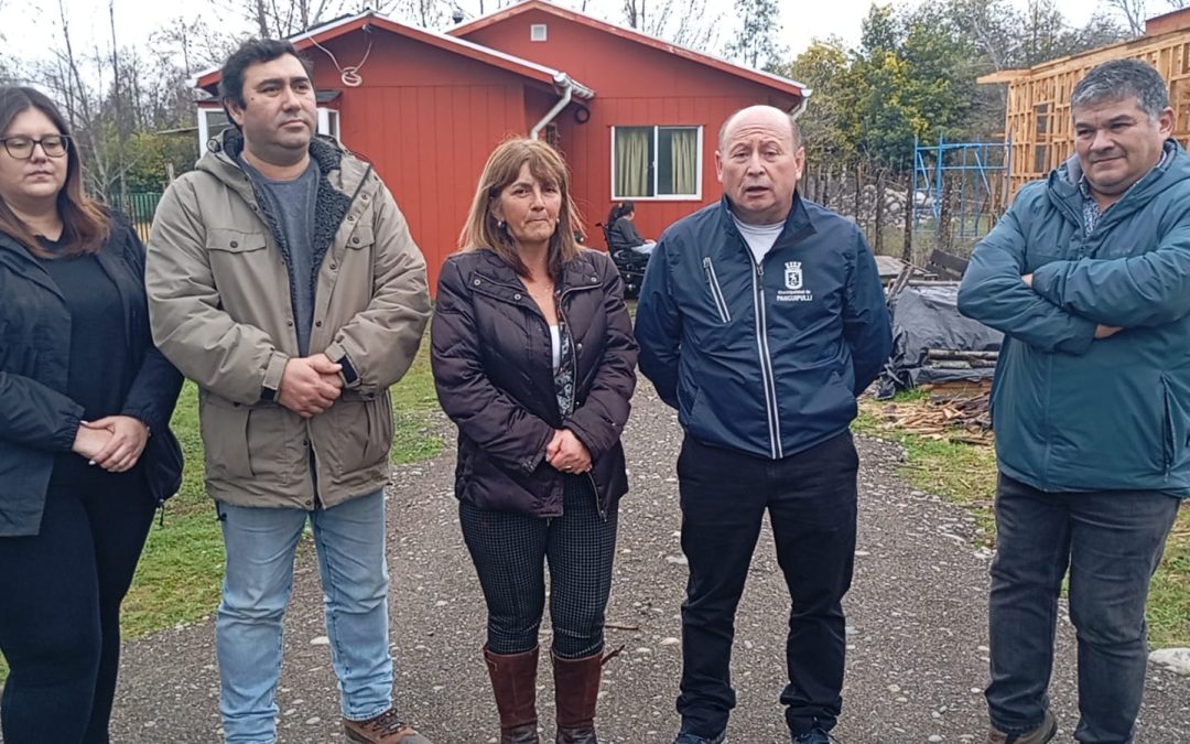 Alcalde Rodrigo Valdivia refuerza compromiso con sectores vulnerables entregando caminos en Ancacomoe