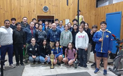 Alcalde Valdivia y CMD felicitan al Club de Remo de Panguipulli por hacer historia en Campeonato Nacional de Remo Ergómetro