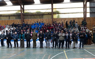 Comunidad educativa de Panguipulli rindió homenaje a Bernardo O’Higgins en su natalicio