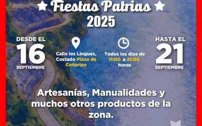 Disfruta de la Feria de Artesanos Coñaripe 2025