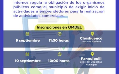 Municipalidad invita a capacitación junto al SII sobre nuevas exigencias tributarias