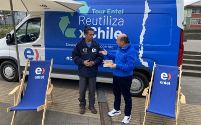 Kyklos y Entel distinguen a Panguipulli por promover la reutilización de equipos electrónicos
