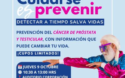 Cuidarse es prevenir: se realizará jornada sobre cáncer de próstata y testicular en Panguipulli