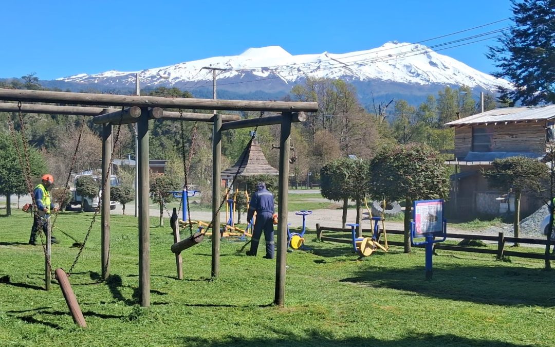 Departamento de Aseo y Ornato concretó operativo de limpieza en Neltume