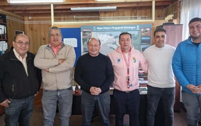 Productiva reunión del Club Deportivo Panguipulli con alcalde Valdivia y la CMD