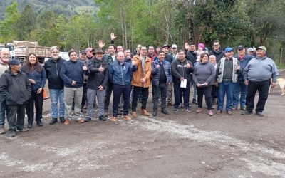 Casi 9 kilómetros de camino: municipalidad, comunidad y privados se unieron para histórica obra vial en Punahue