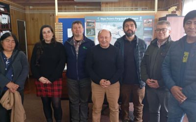 Alcalde Valdivia se reunió con director de Bosque Modelo para fortalecer acciones de sustentabilidad en Panguipulli