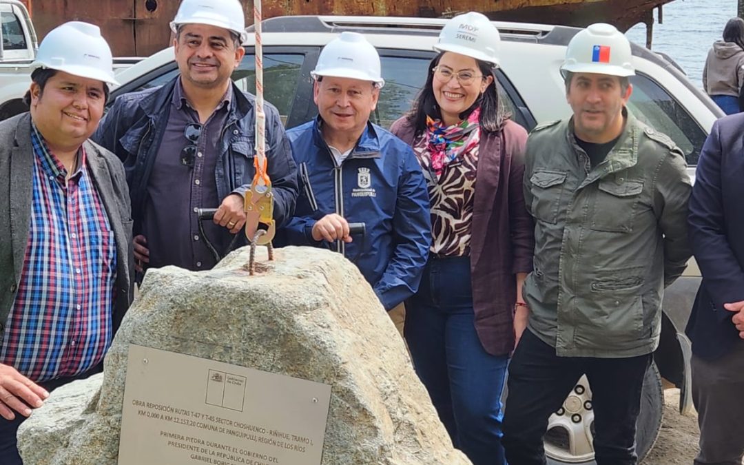 Un paso histórico: se inicia la reposición de la Ruta T-47 y T-45 entre Choshuenco y Riñihue