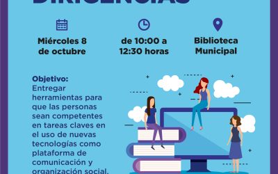 «Alfabetización Digital para Dirigencias» se realizará en la Biblioteca Municipal de Panguipulli