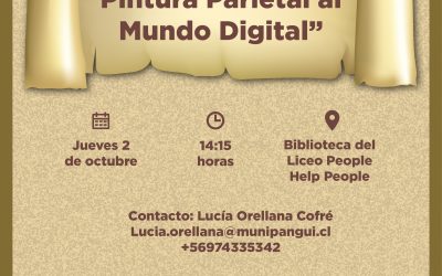 Participa de la charla-taller “La historia del libro: desde la pintura parietal al mundo digital”