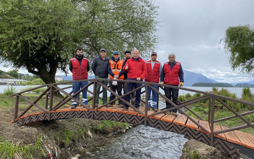Municipio recupera espacios públicos para la comunidad en la Costanera de Panguipulli