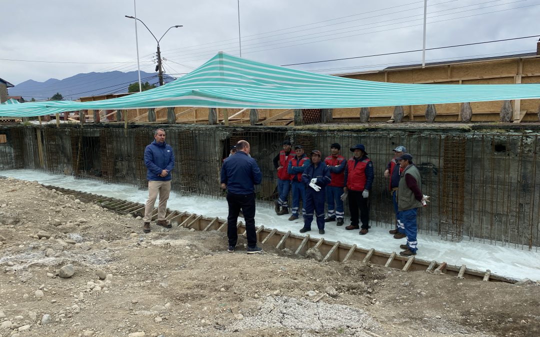 Avanza con fuerza la reconstrucción del edificio consistorial de Panguipulli