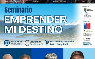 Panguipulli impulsa el emprendimiento local con el seminario “Emprender mi destino”