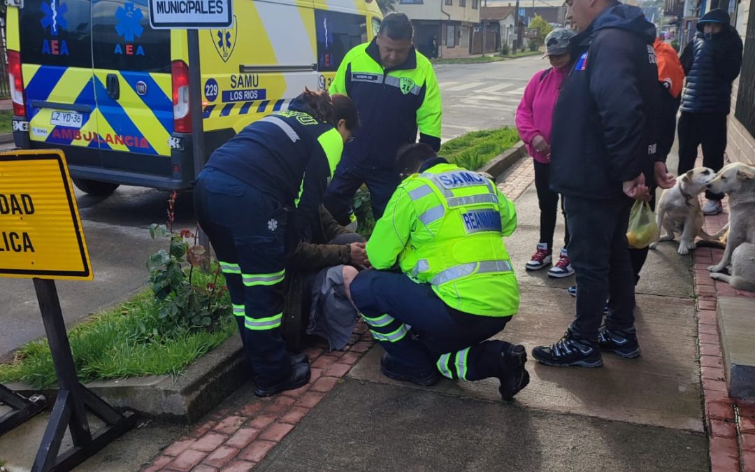 Respuesta inmediata tras denuncia anónima: persona lesionada recibió oportuna atención en el centro de Panguipulli