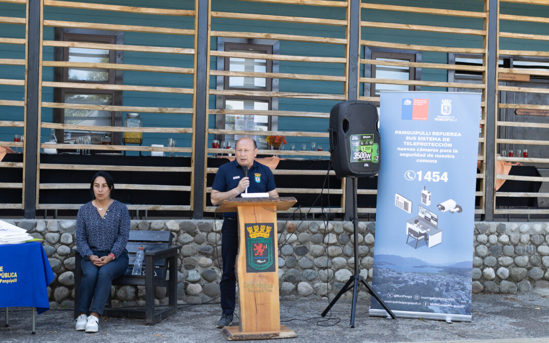 Panguipulli refuerza su sistema de teleprotección con nuevas cámaras para la seguridad de nuestra comuna