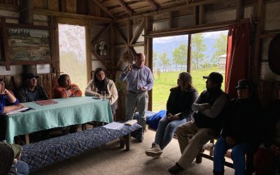 Compromiso en terreno: alcalde Valdivia escucha necesidades de la comunidad Huitra Hue Anay y compromete soluciones en conectividad