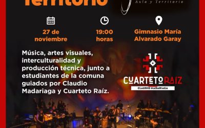 Concierto gratuito: «Aula y Territorio» en Panguipulli