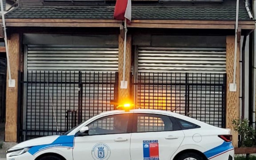 Acción coordinada entre Seguridad Ciudadana y Carabineros permitió controlar situación en el centro de Panguipulli