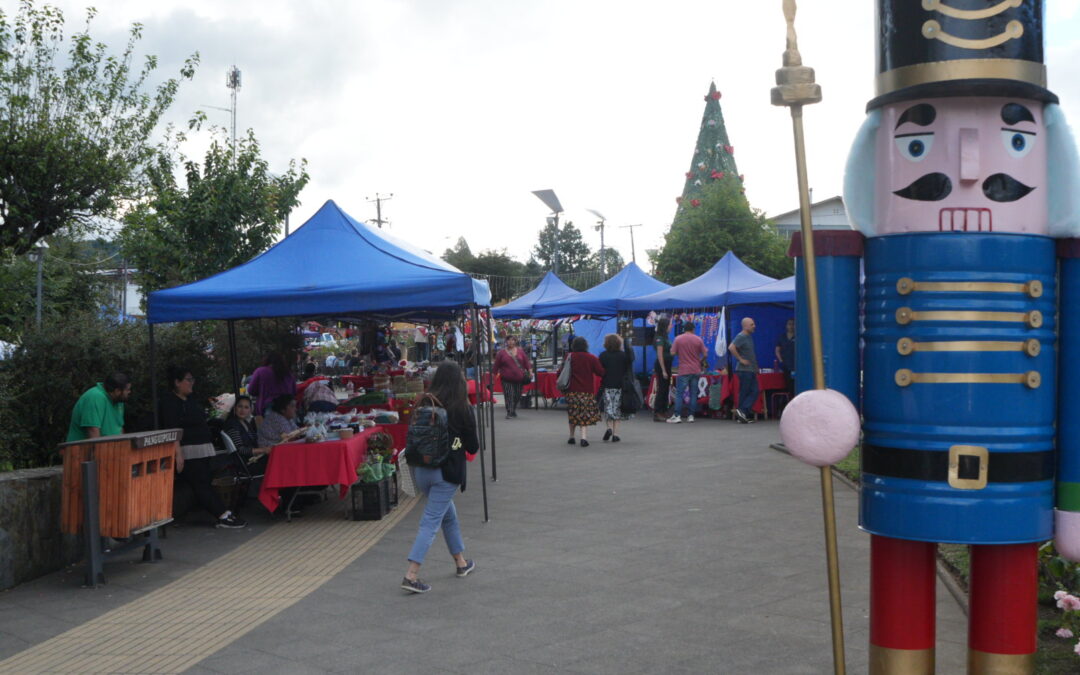 Expo Navideña Ngen Lamngen: talento, identidad y emprendimiento local en la Plaza Arturo Prat