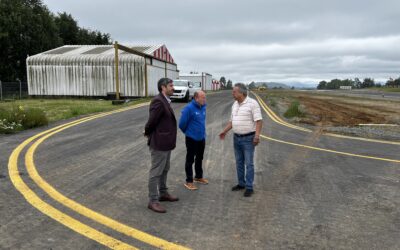 Municipio habilita gran zona de estacionamientos en el aeródromo de Panguipulli para la Feria del Aire 2026